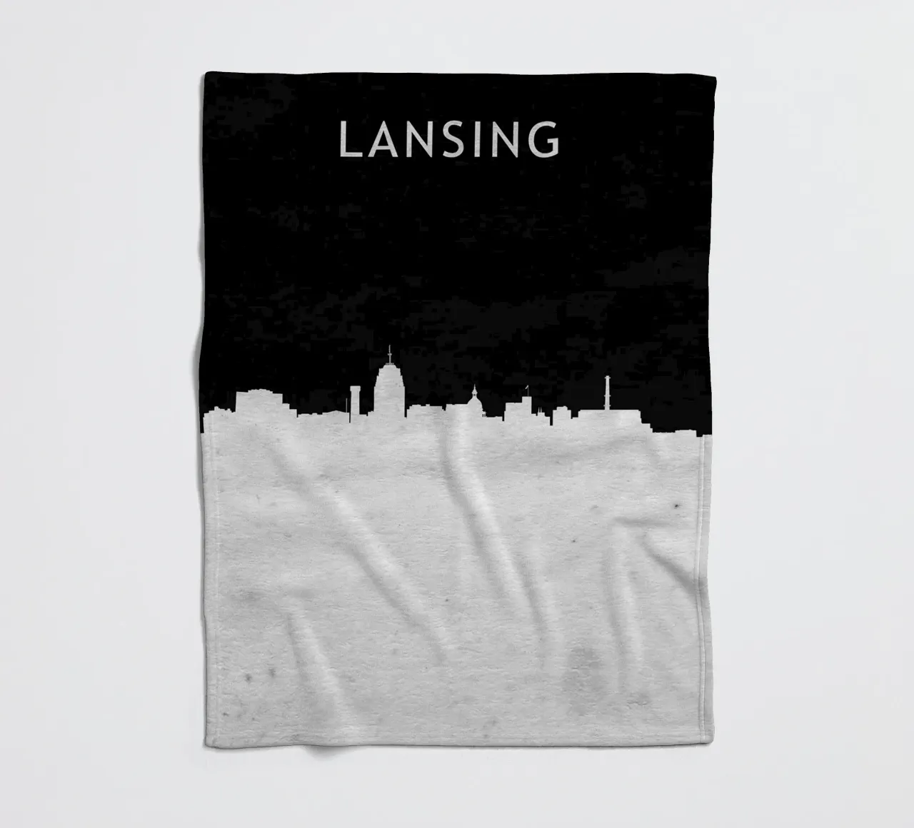 Lansing Michigan coperta in pile da Travelstudio