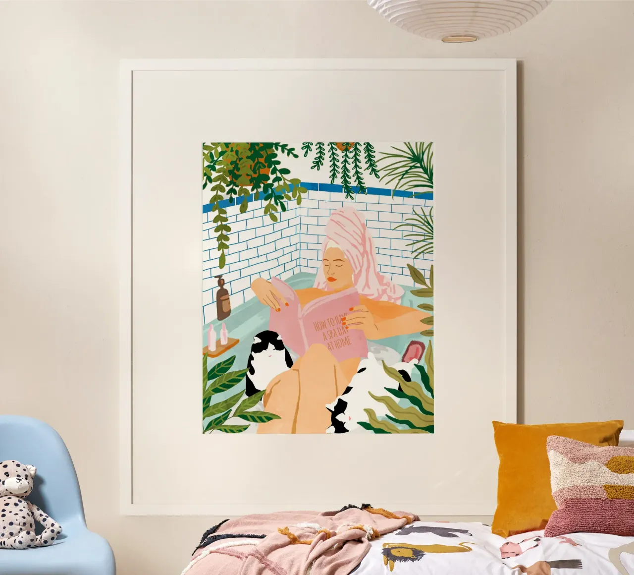 How To Have a Cat Spa Day At Home hahnemühle by 83oranges