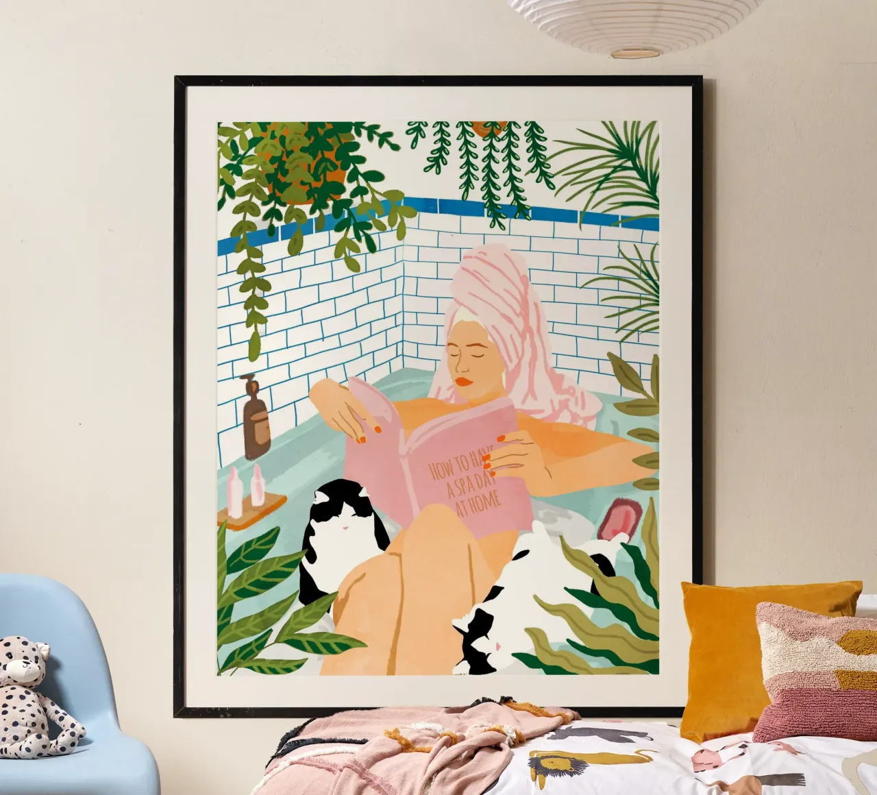 How To Have a Cat Spa Day At Home hahnemühle by 83oranges
