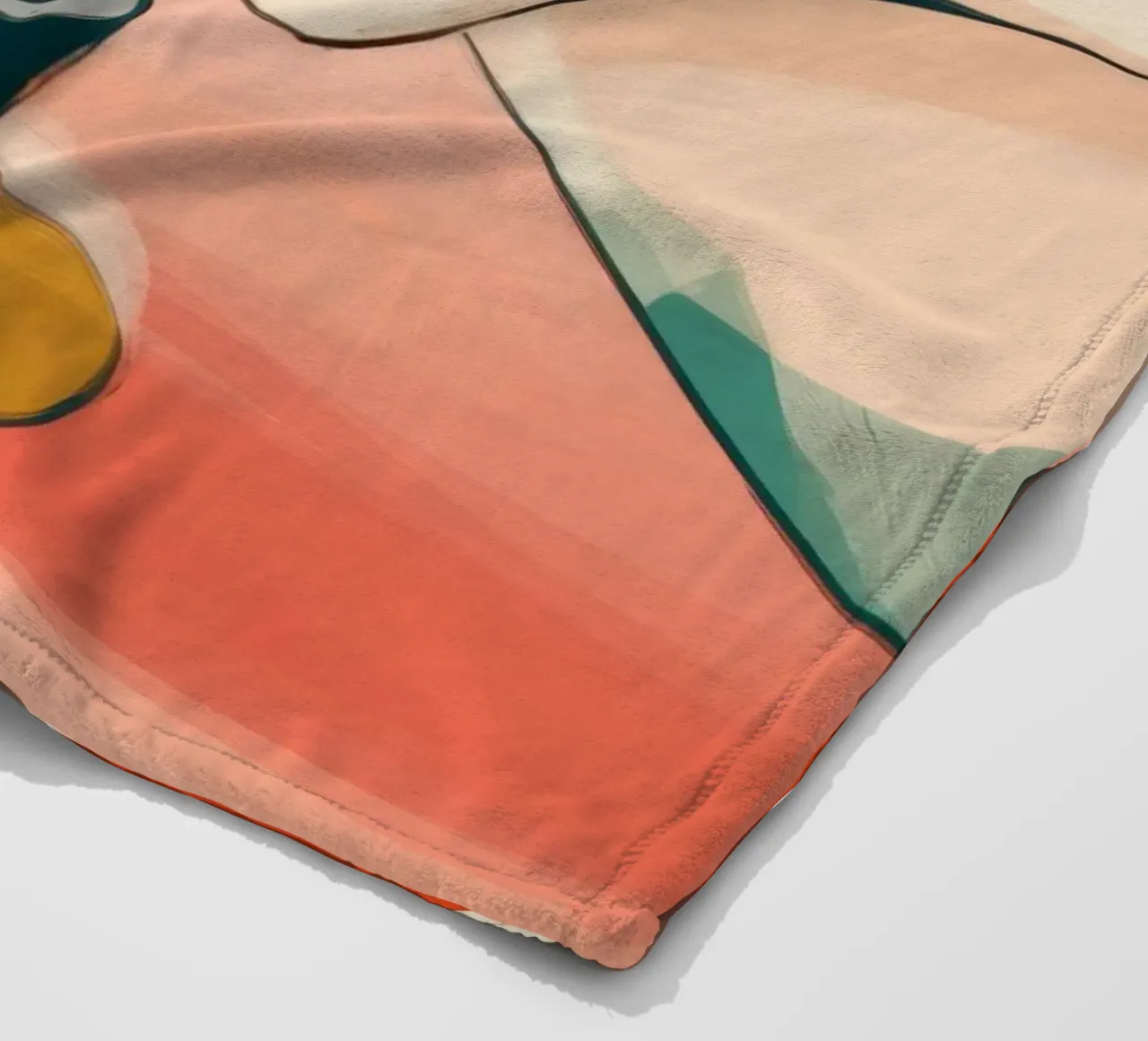Coffee Break Bun fleece blanket by Kamera Obskura