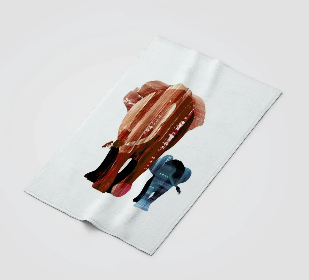 A walk together coperta in pile da Goed Blauw