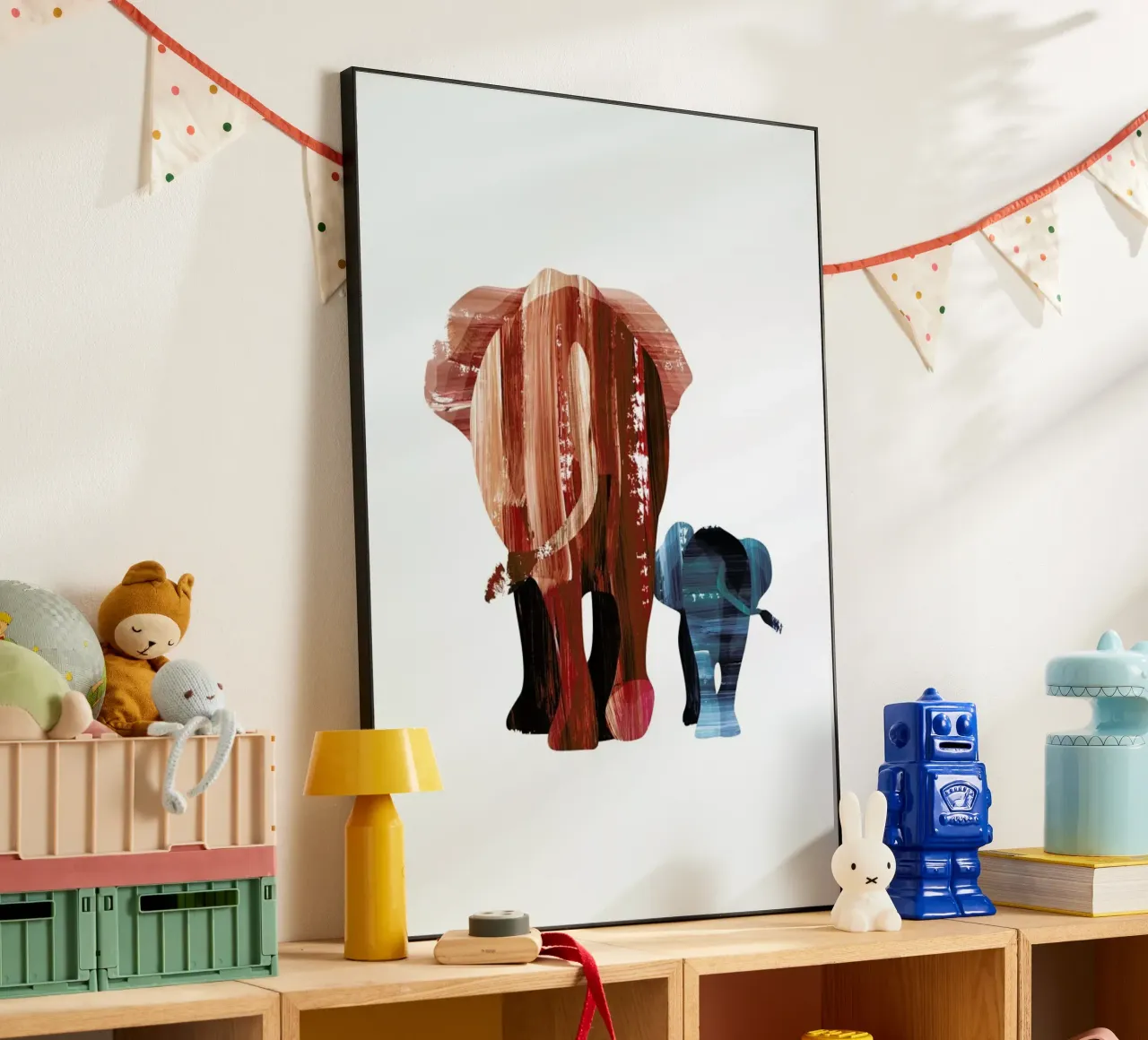 A walk together alluminio dibond da Goed Blauw