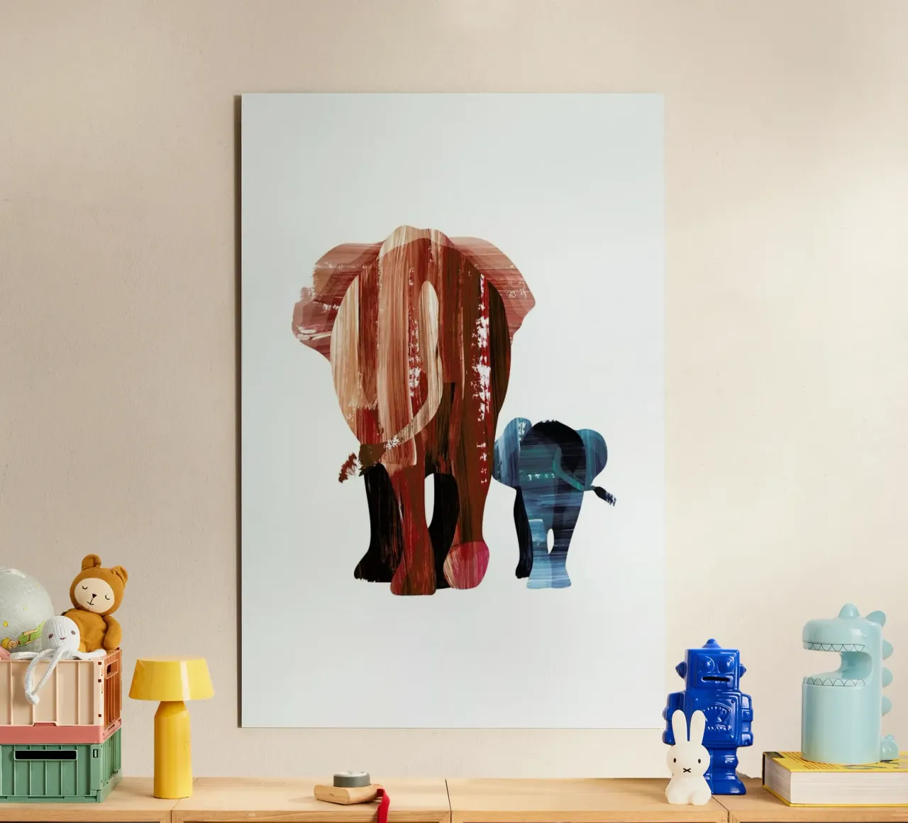 A walk together alluminio dibond da Goed Blauw