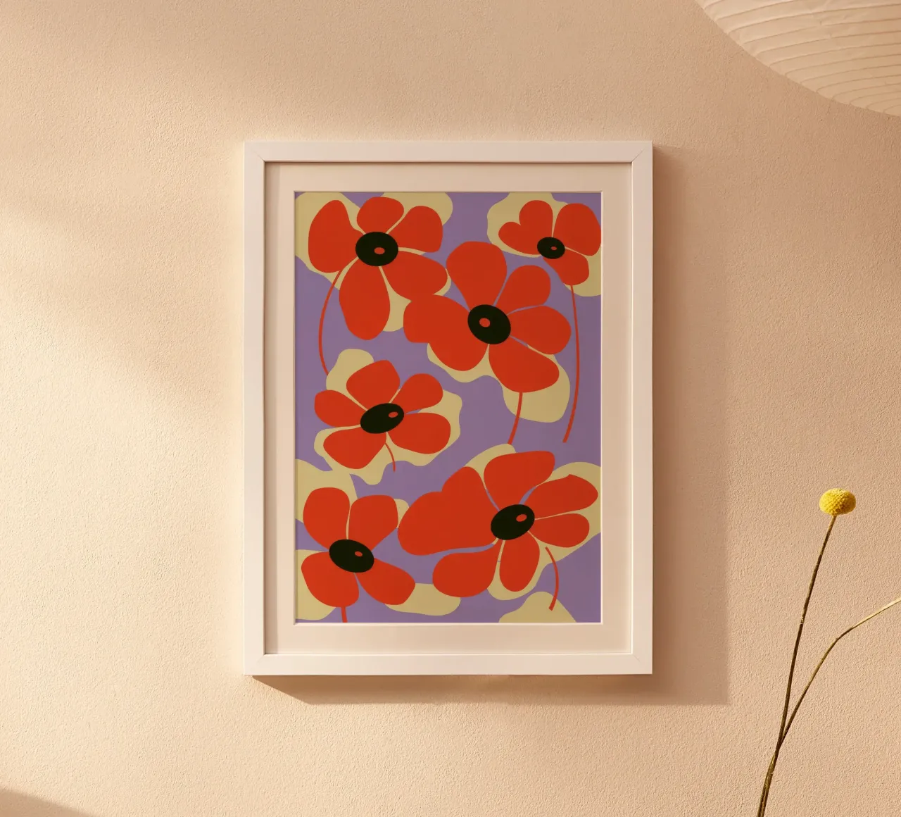 Red Poppies Design hahnemühle by Kamera Obskura
