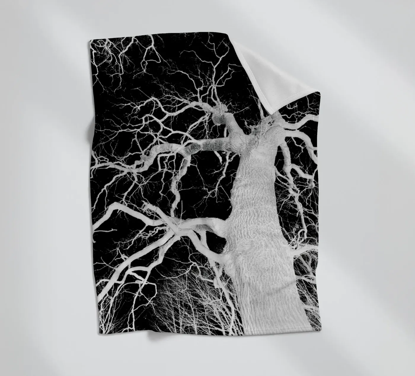 Oak Tree 1 fleecedeken van Shot By Clint