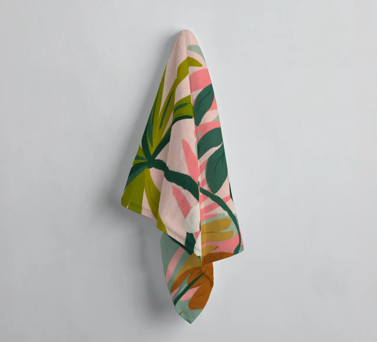 Palme Fiori asciugamano da bagno da Kamera Obskura