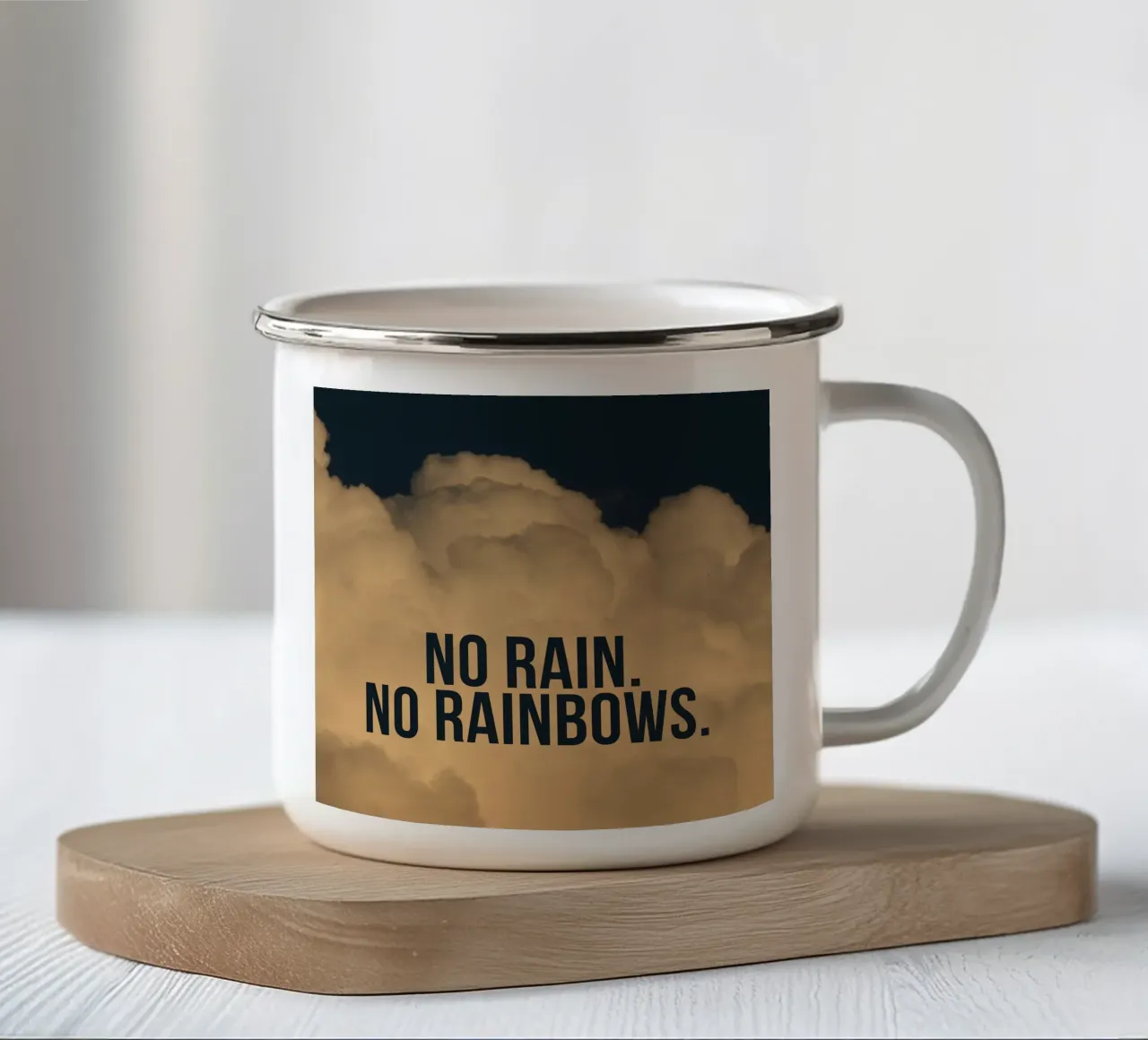 Motivation Quotes tazza in smalto da Dreamer10