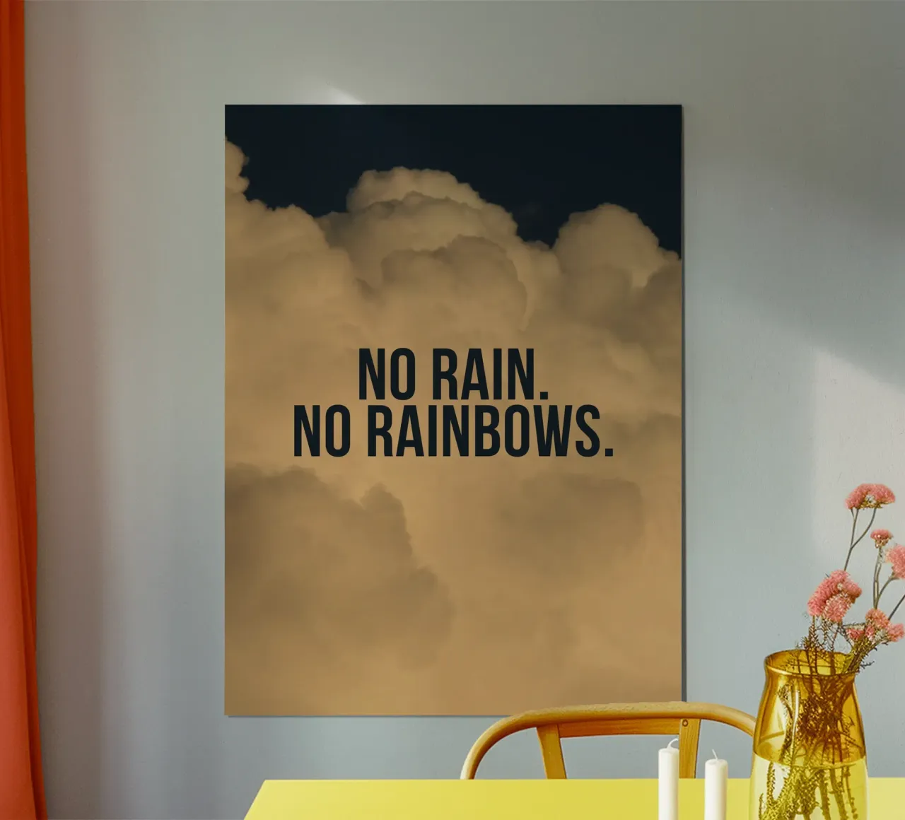 Motivation Quotes poster con telaio in plastica da Dreamer10