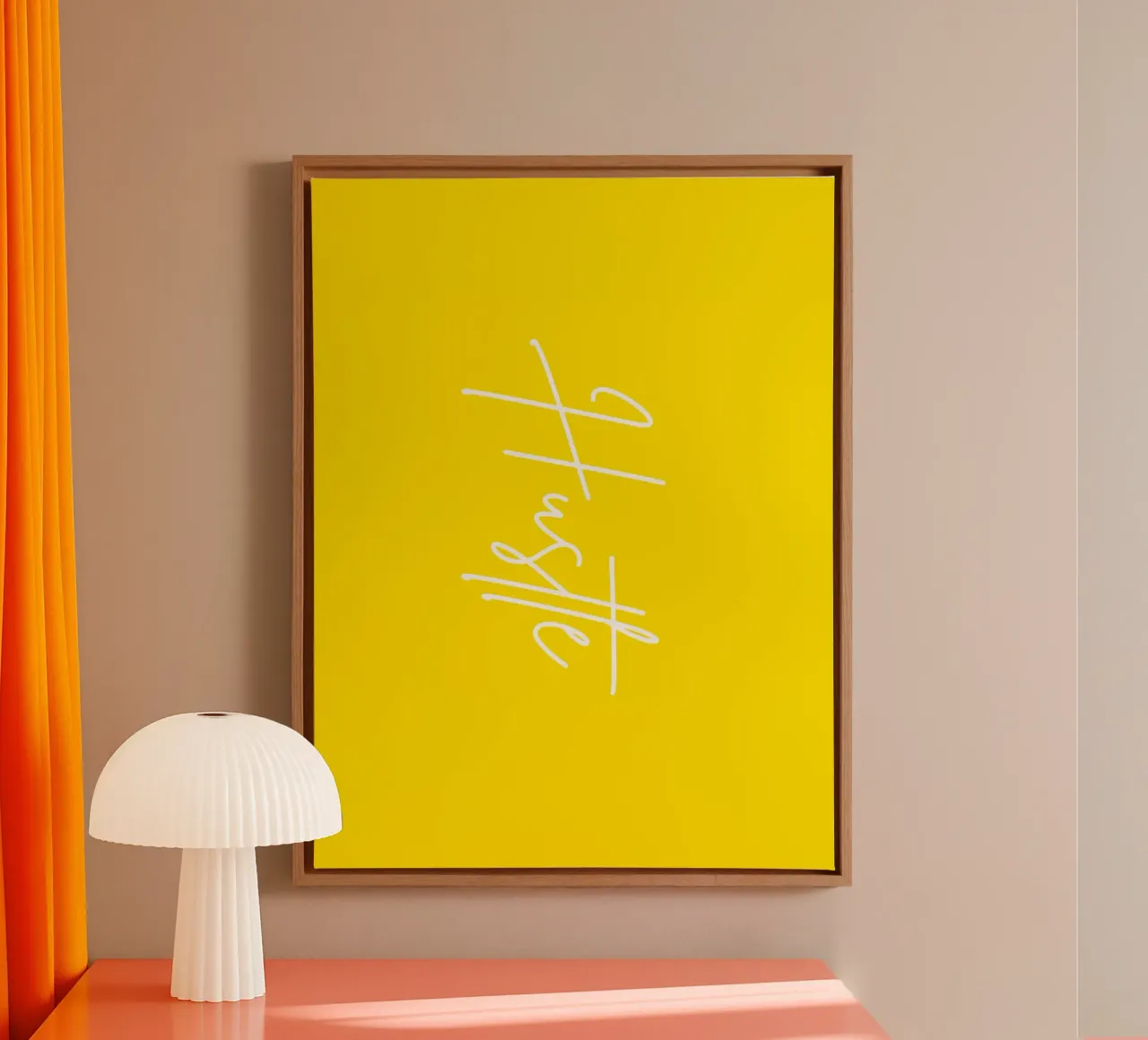 Motivation Quotes canvas met Baklijst van Dreamer10