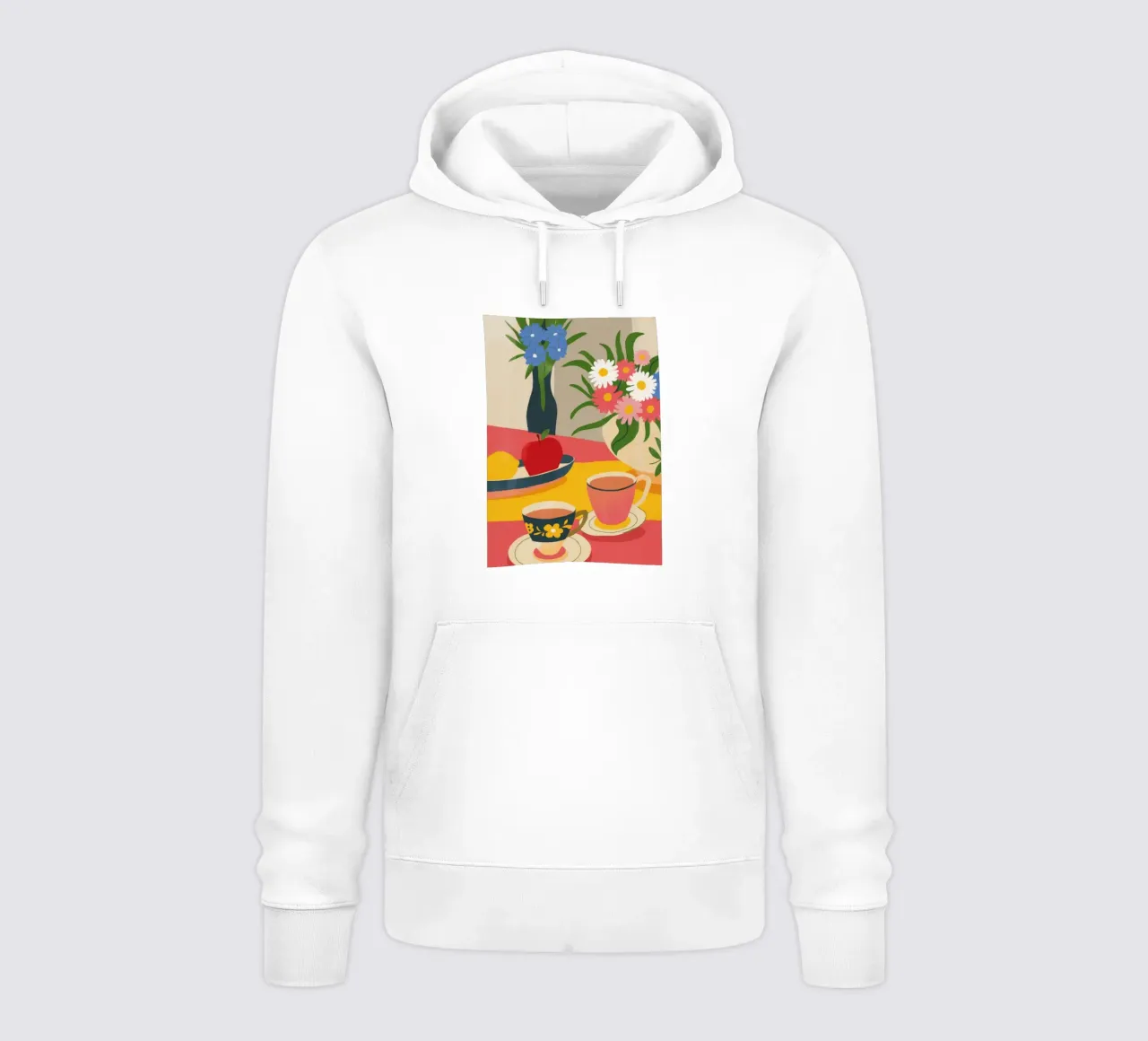 Momento di charme per il tè felpa con cappuccio da Kamera Obskura
