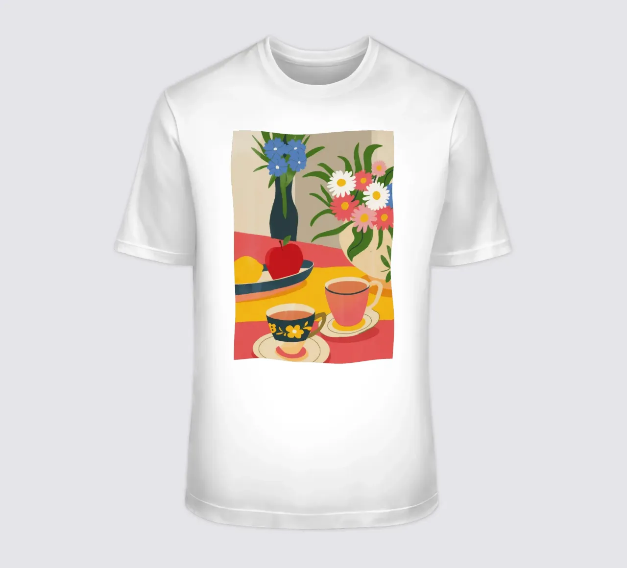 Charming Tea Moment t-shirt by Kamera Obskura