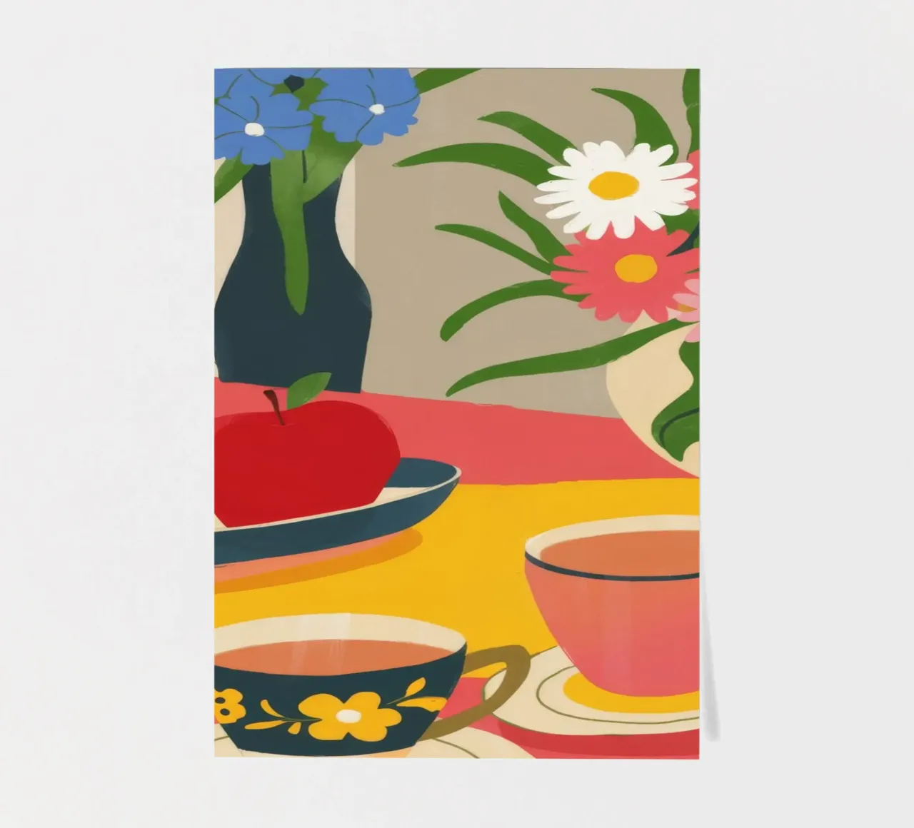 Charming Tea Moment sticker sheet by Kamera Obskura