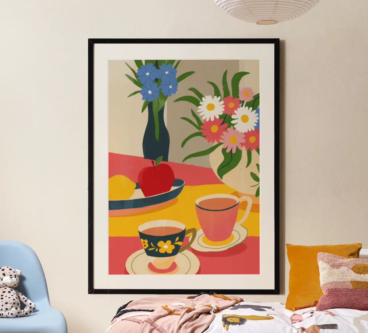 Charming Tea Moment poster by Kamera Obskura