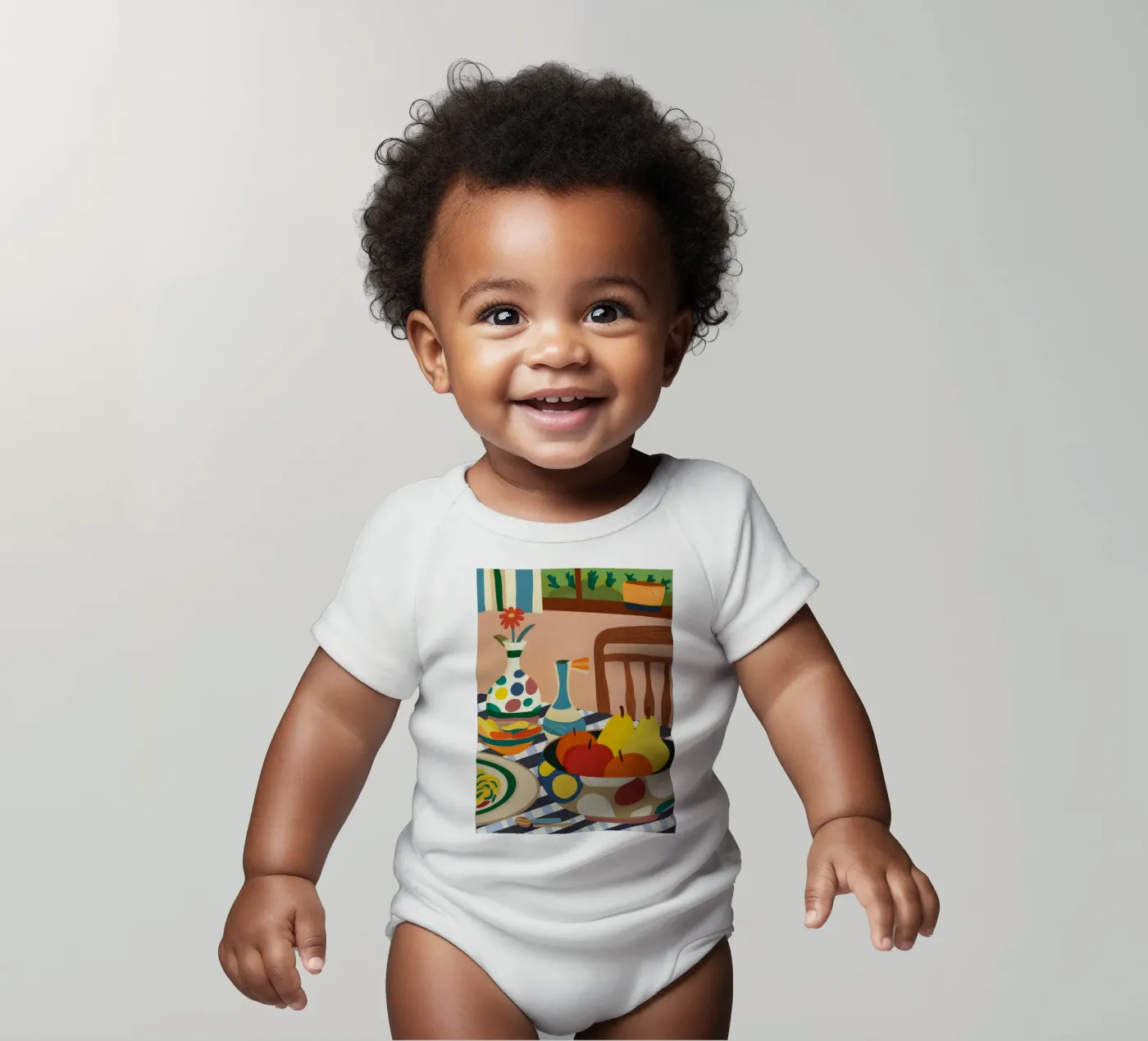 Service de table méditerranéen body bébé de Kamera Obskura