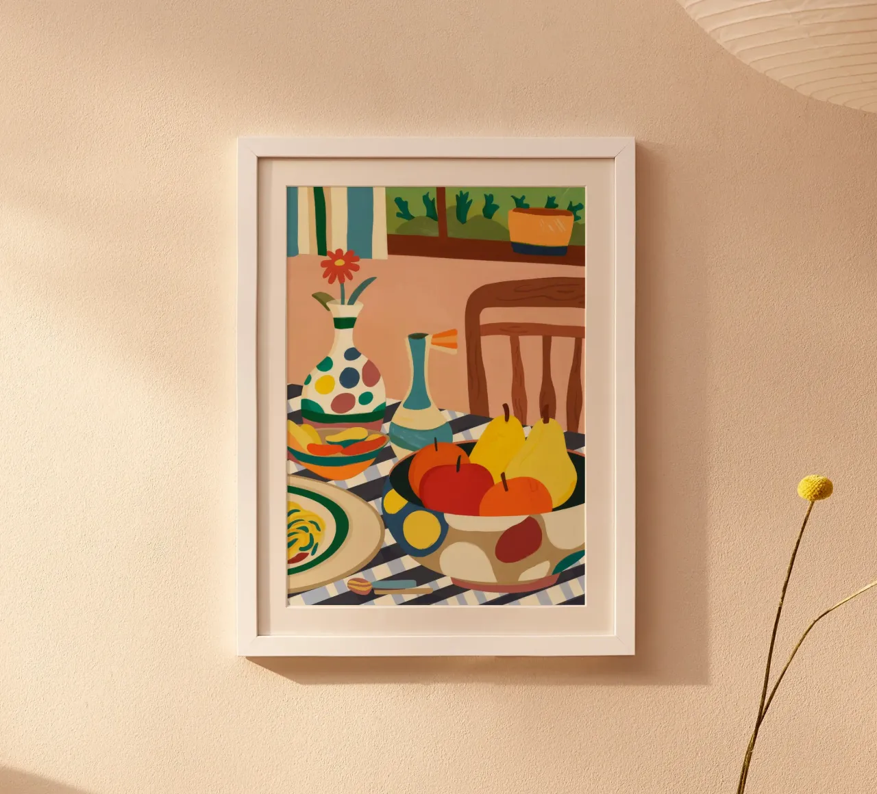 Mediterranean Table Setting poster by Kamera Obskura