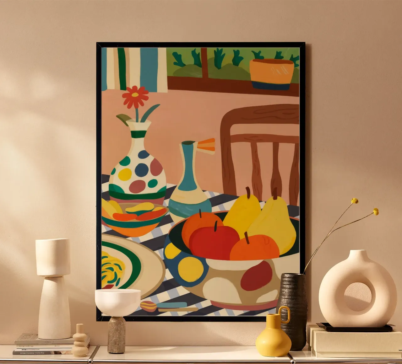 Mediterranean Table Setting poster by Kamera Obskura