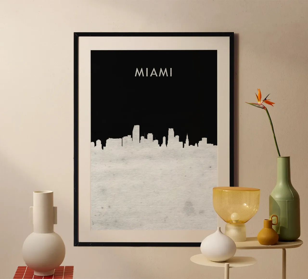 Miami Florida poster da Travelstudio