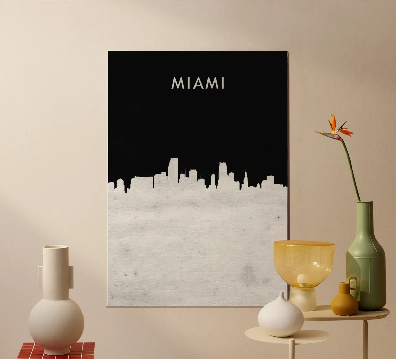 Miami Florida poster da Travelstudio