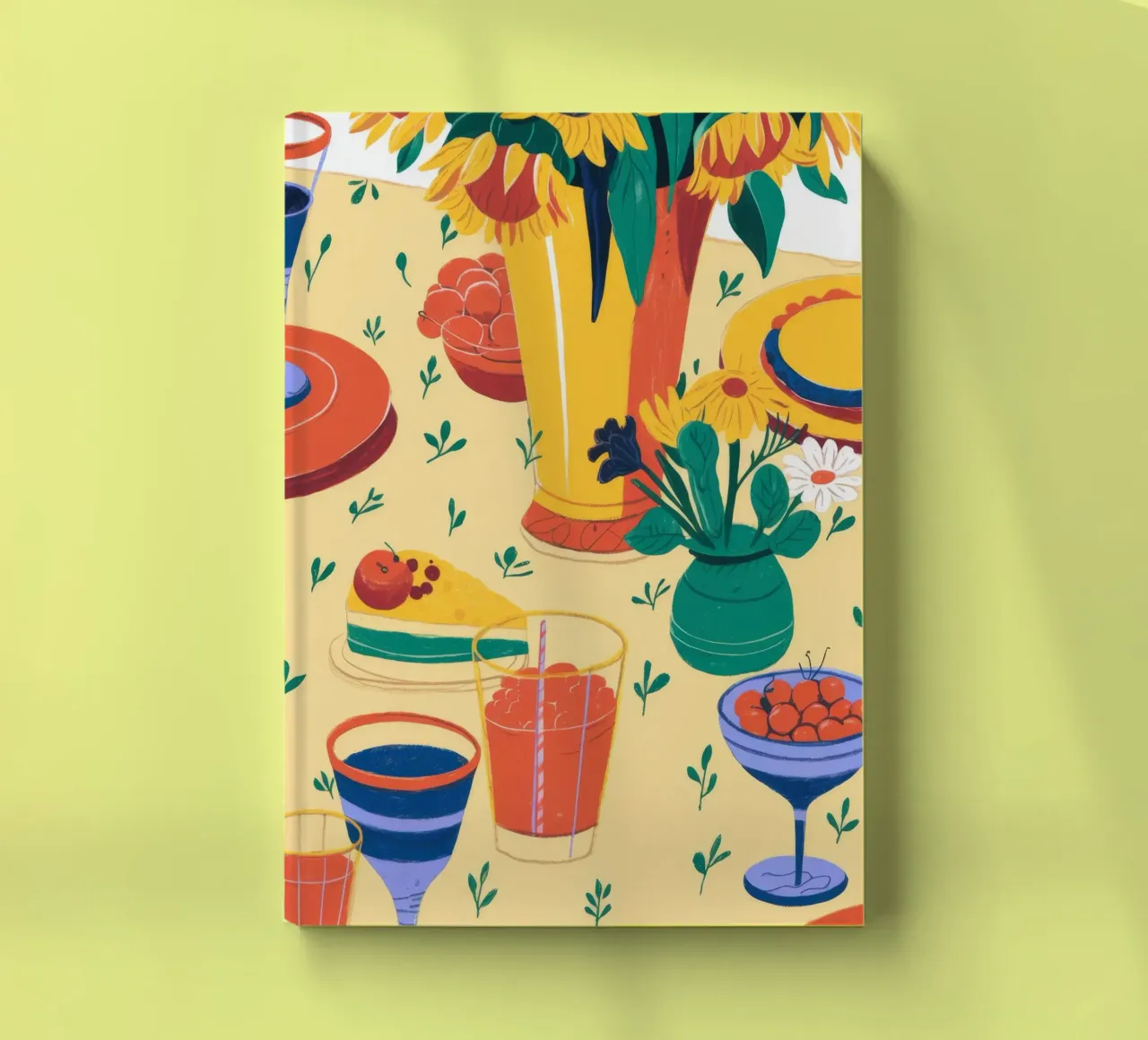 Zonovergoten tuin brunch notitieboek van Kamera Obskura