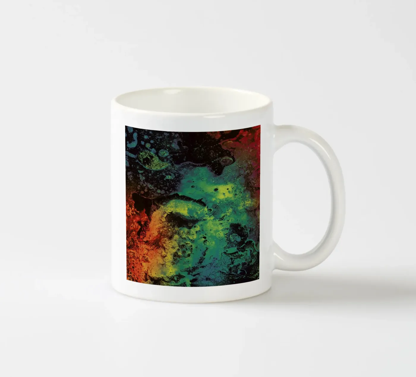 Icyfire ceramic mug by Bryon S. White