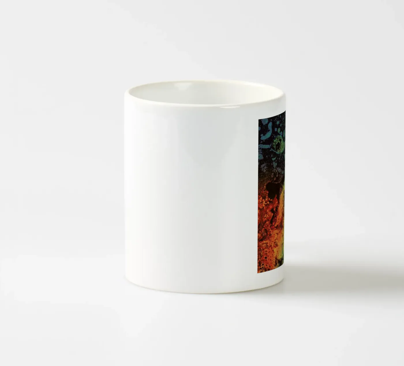 Icyfire ceramic mug by Bryon S. White
