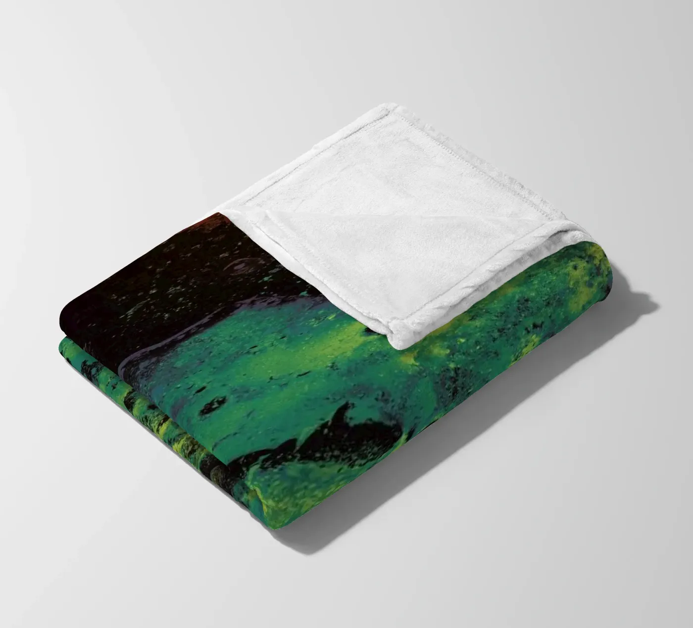 Icyfire fleece blanket by Bryon S. White