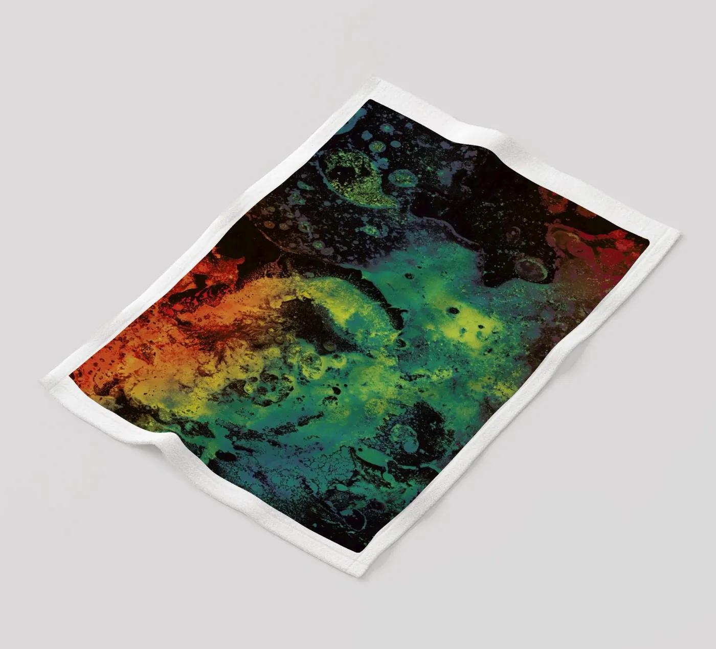 Icyfire fleece blanket by Bryon S. White