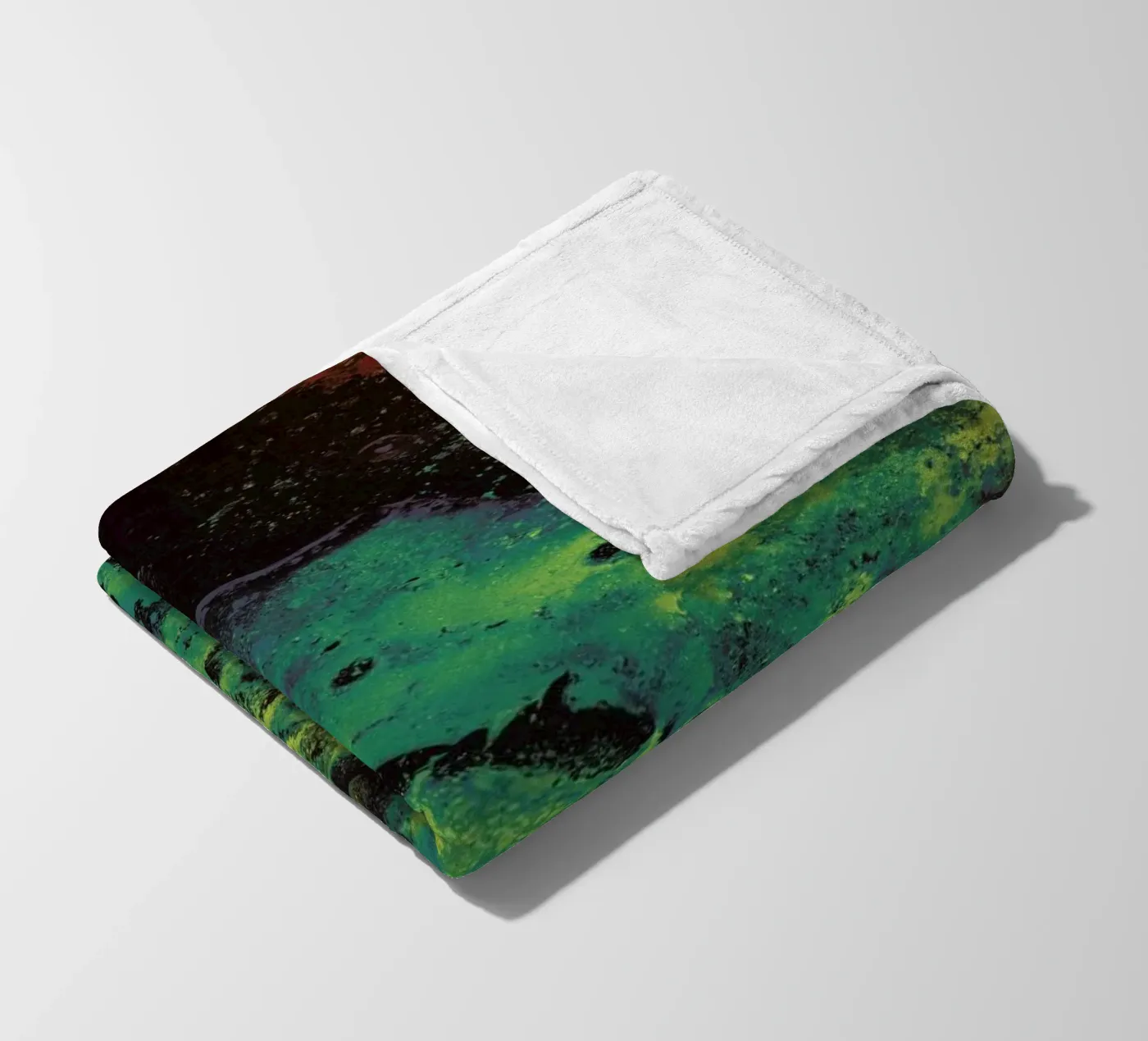 Icyfire fleece blanket by Bryon S. White
