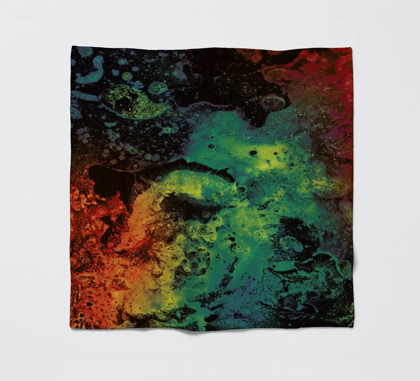 Icyfire fleece blanket by Bryon S. White