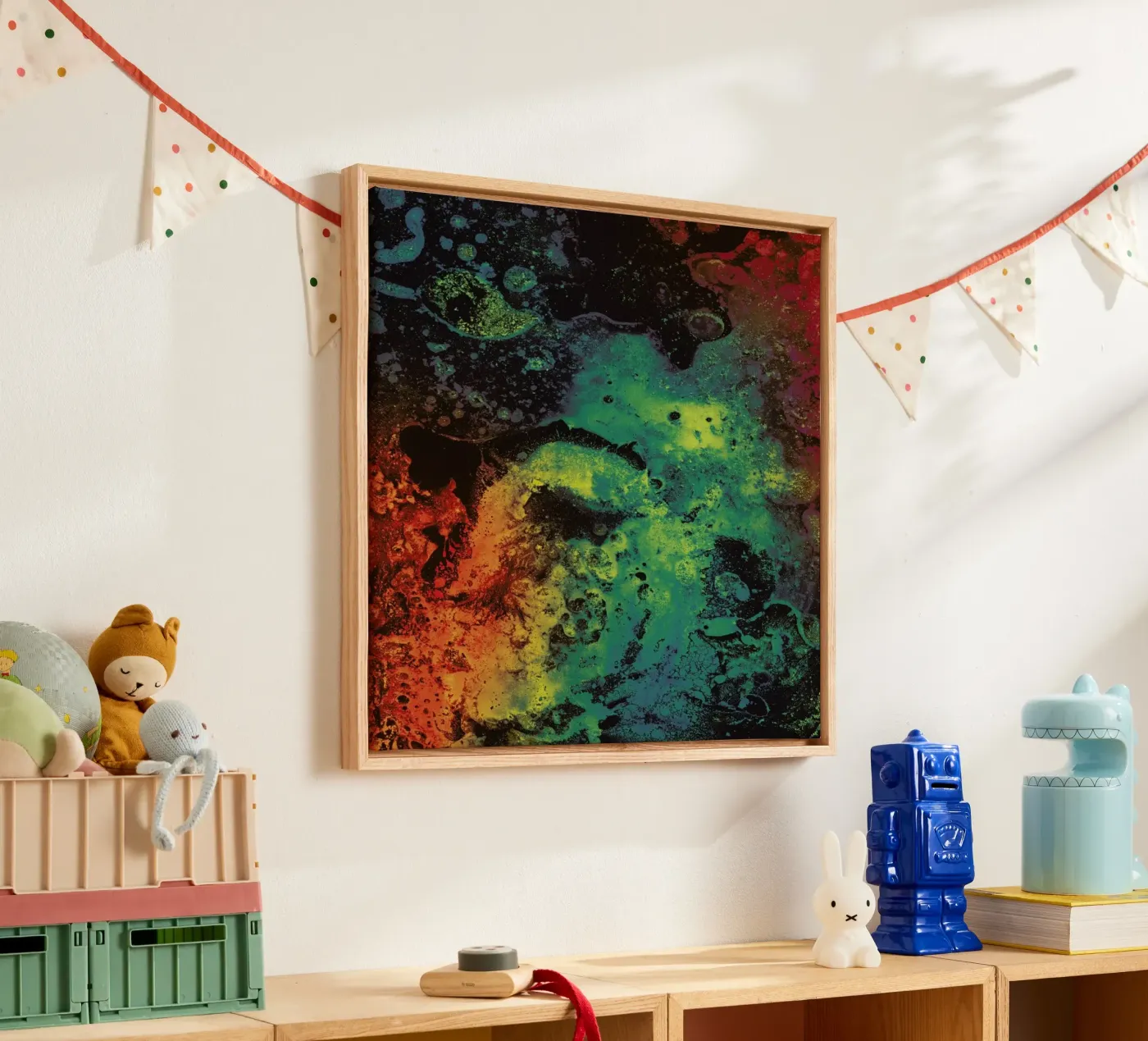 Icyfire canvas van Bryon S. White