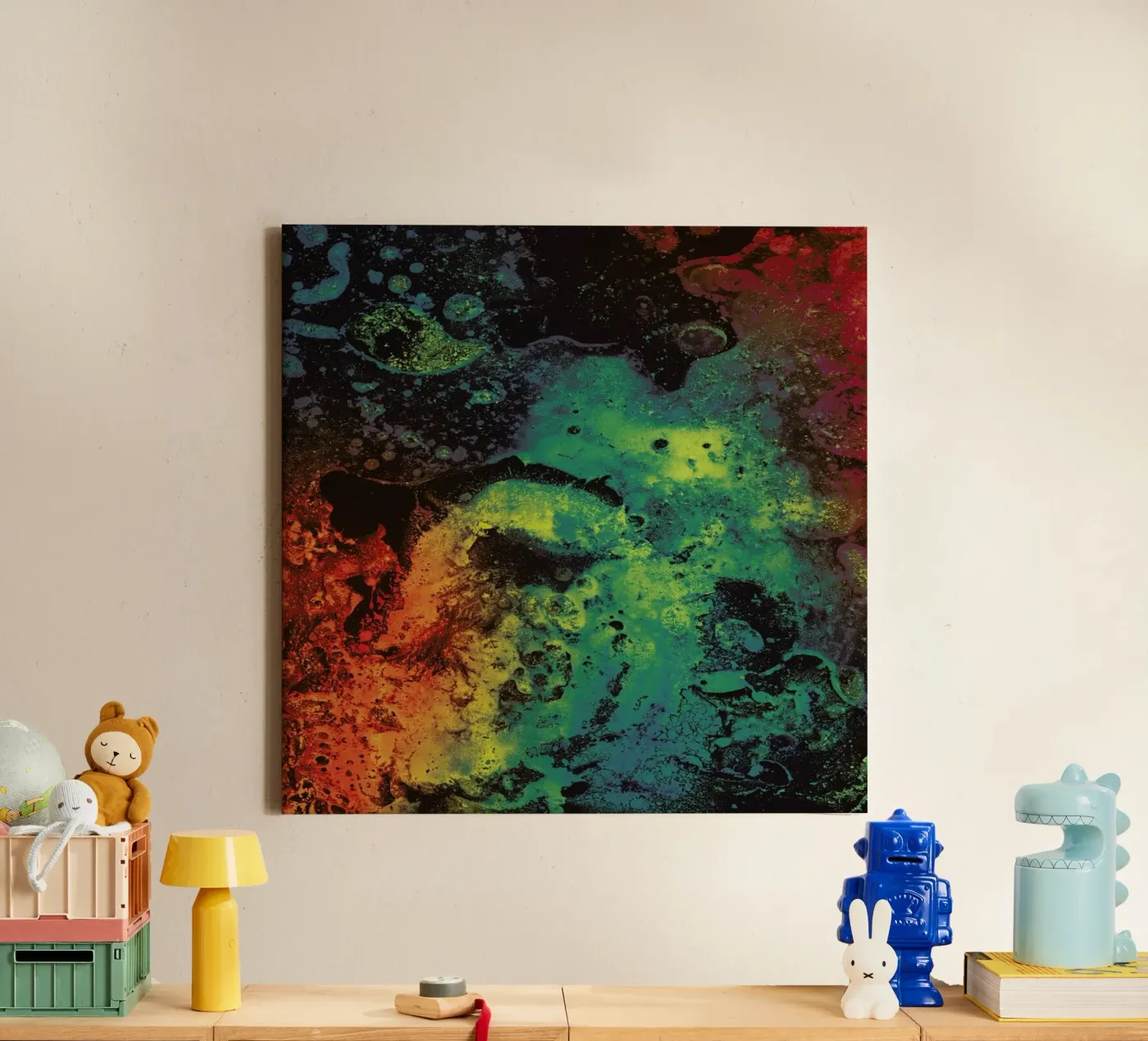 Icyfire canvas van Bryon S. White