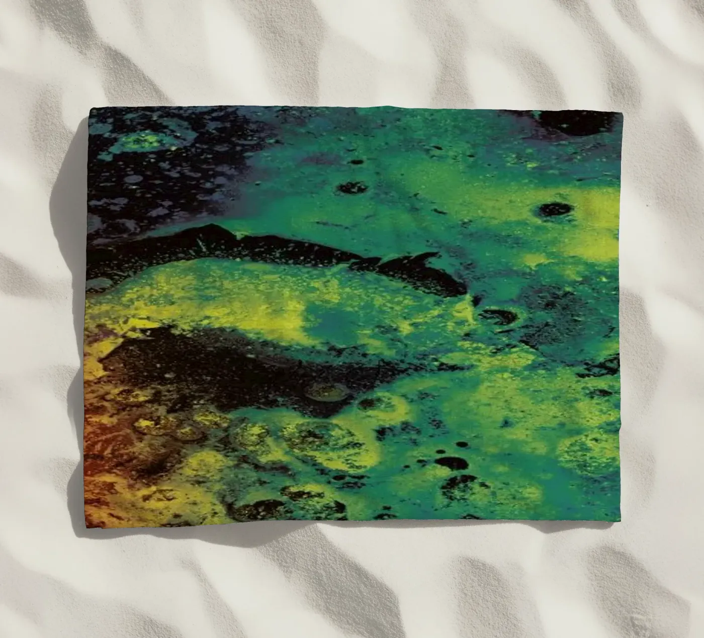 Icyfire beach towel by Bryon S. White