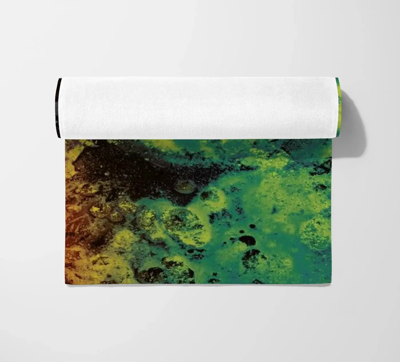 Icyfire beach towel by Bryon S. White