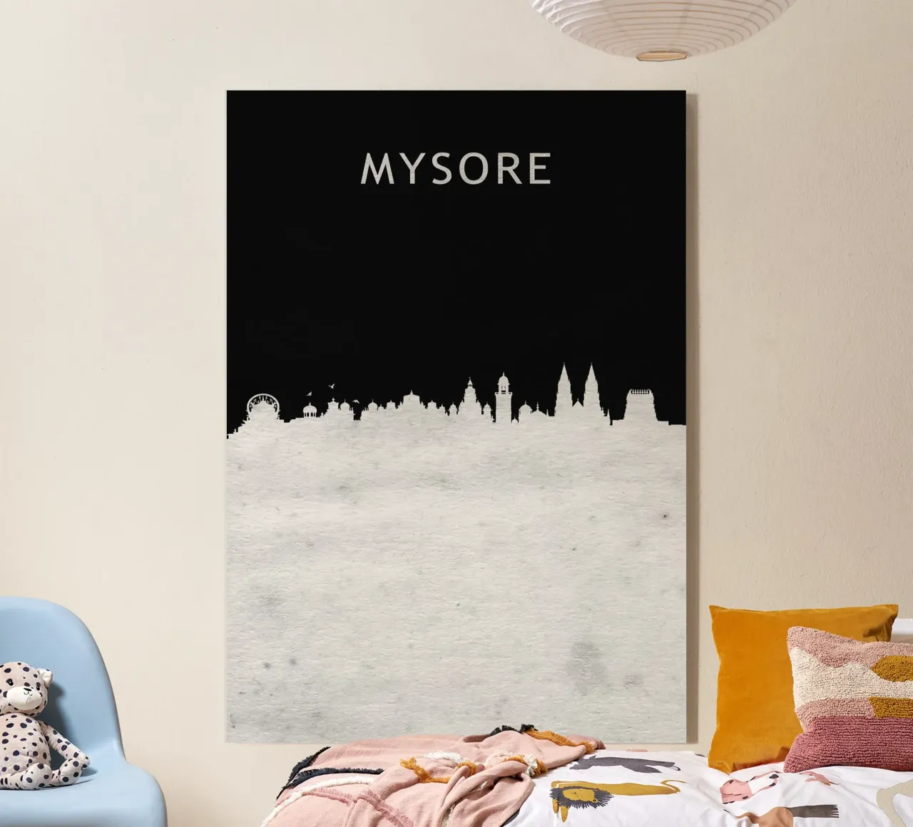 Mysore India acrylic glass by Travelstudio