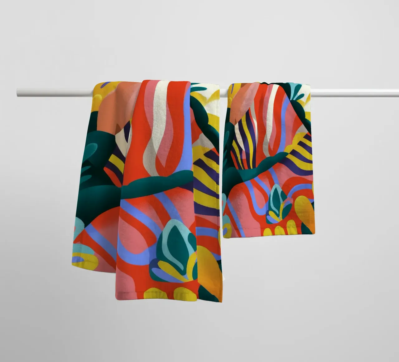Tropical Serenity Muse towel by Kamera Obskura