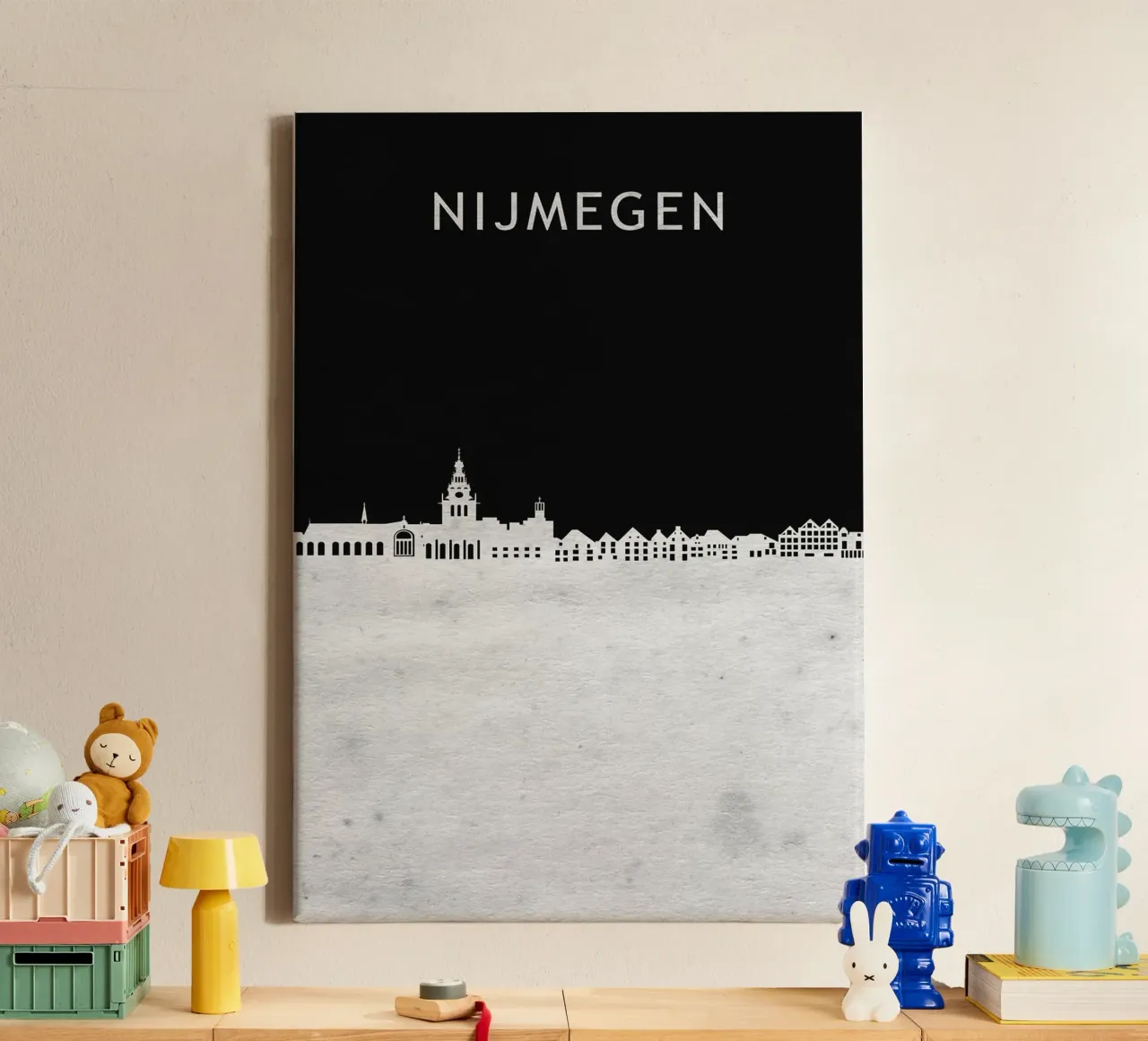 Nijmegen Netherlands tela con Cornice a cassetta da Travelstudio