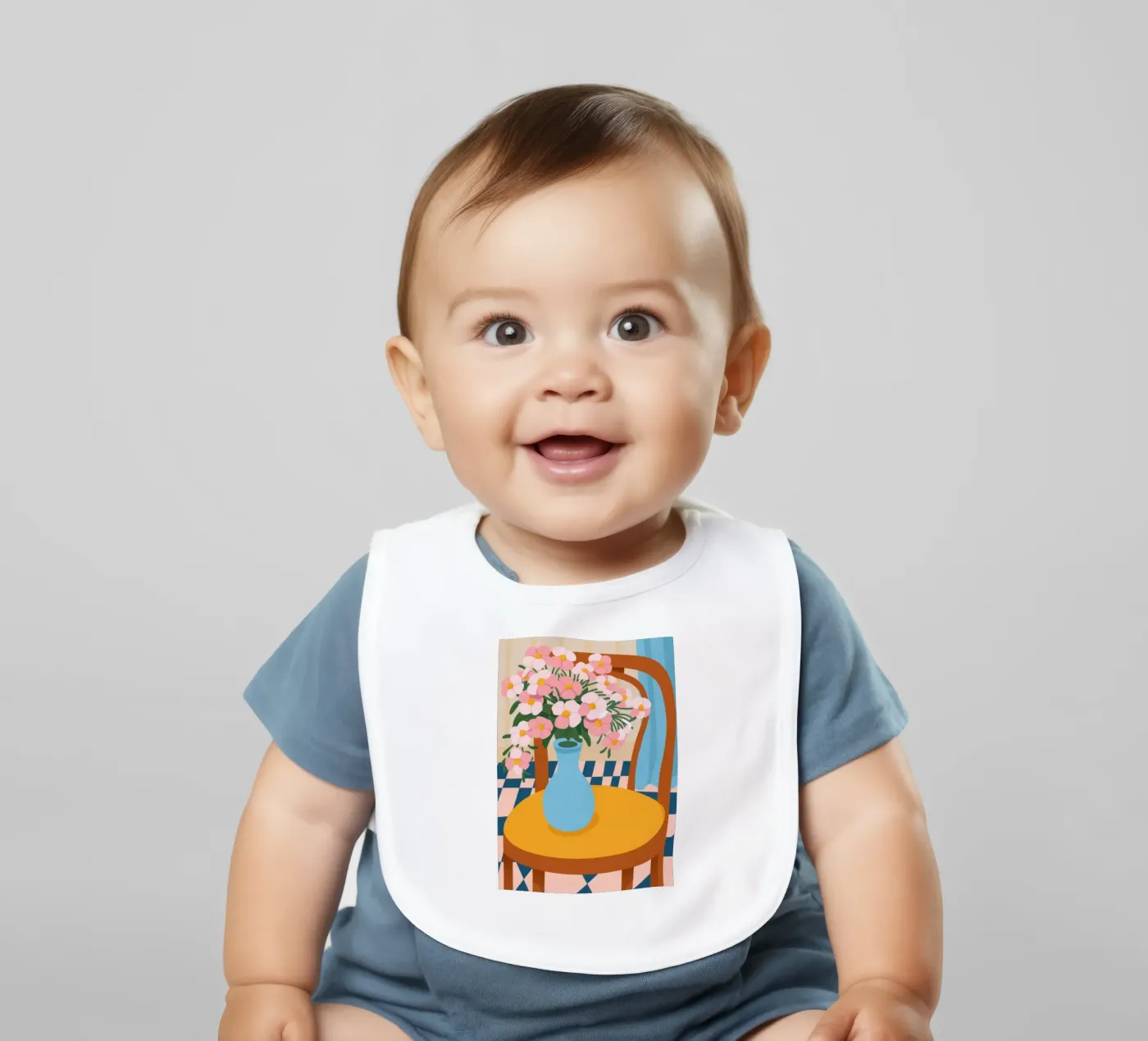 Vaso blu bavaglino da Kamera Obskura