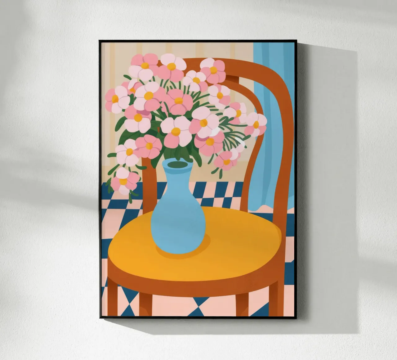 Vaso blu plexiglass da Kamera Obskura