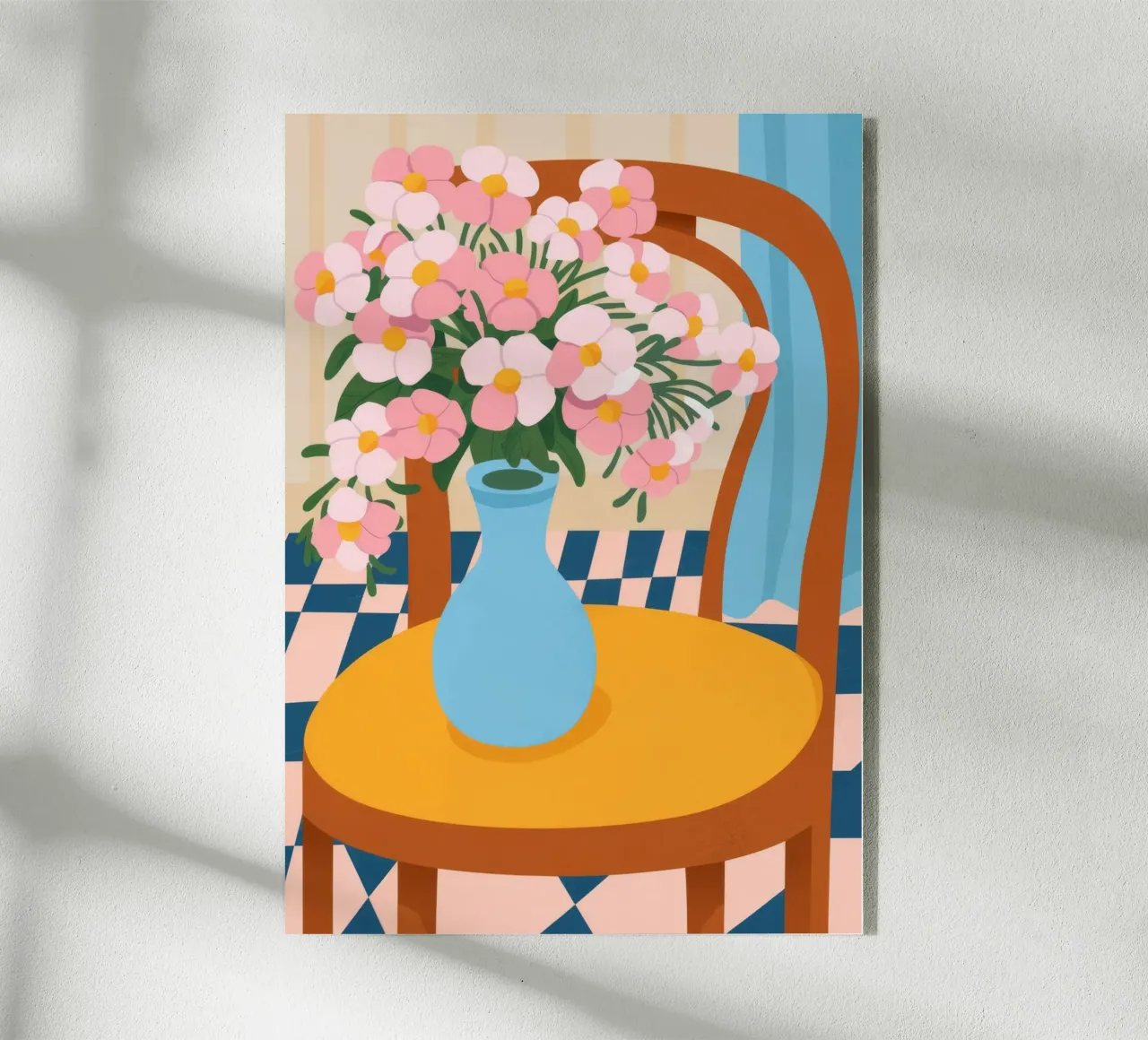 Vaso blu plexiglass da Kamera Obskura