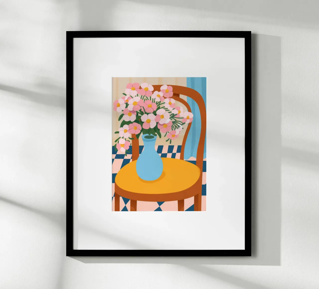 Vaso blu poster da Kamera Obskura