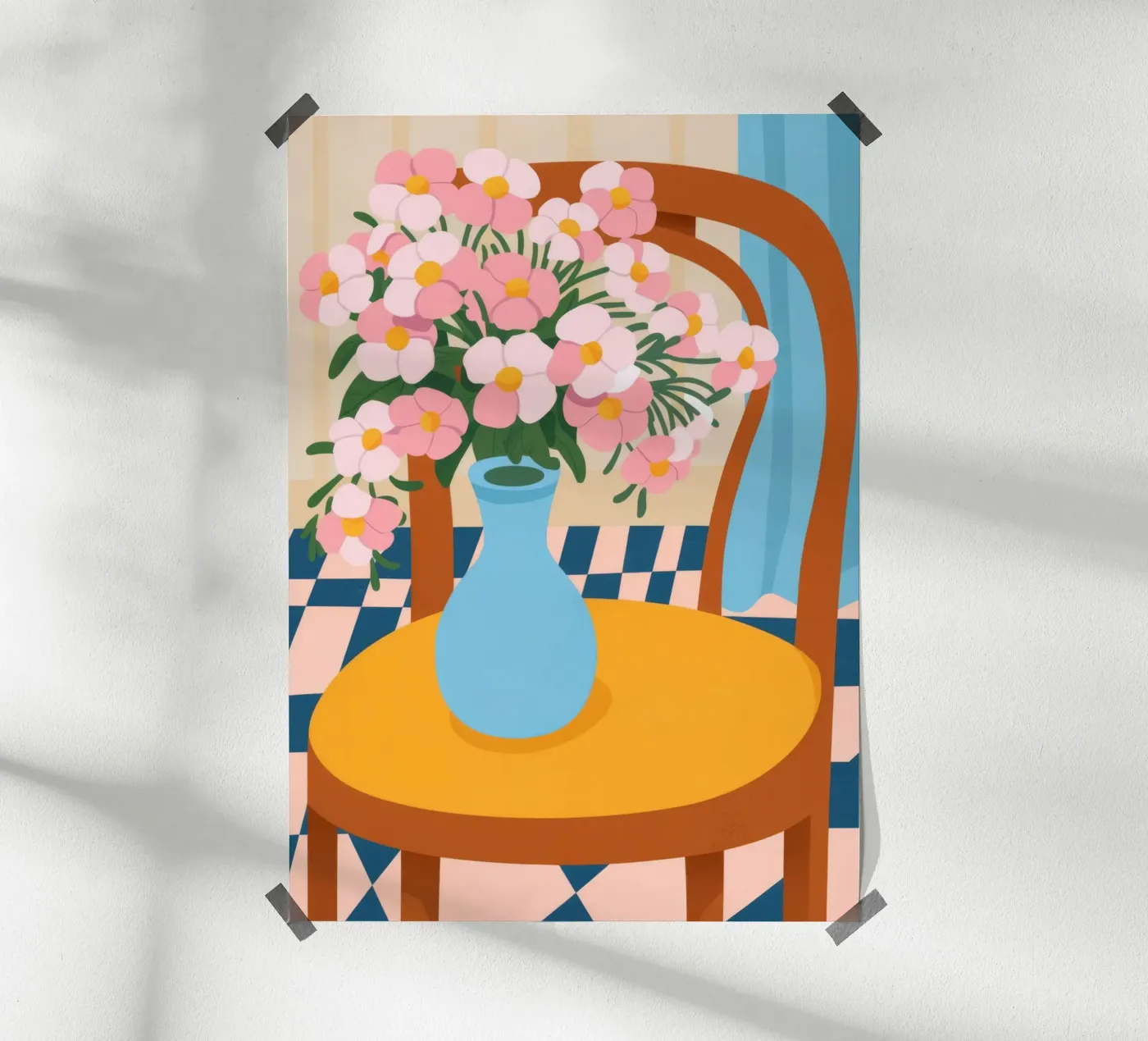 Blue Vase Charm poster by Kamera Obskura
