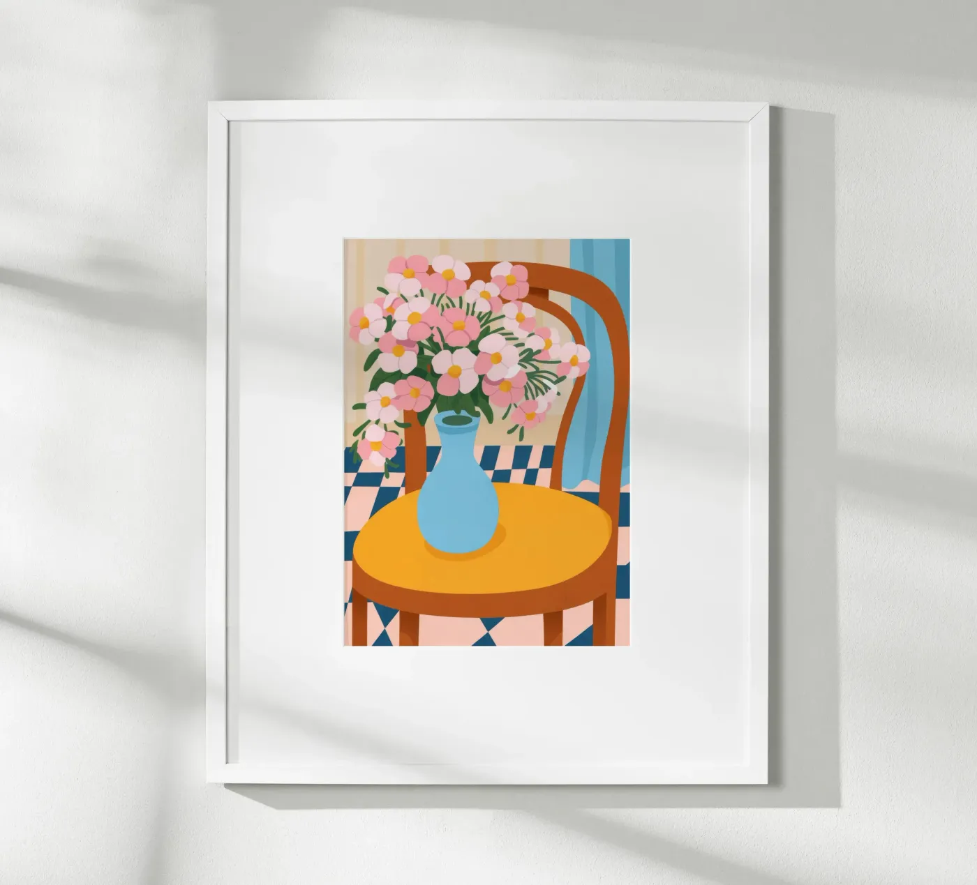 Blue Vase Charm poster by Kamera Obskura