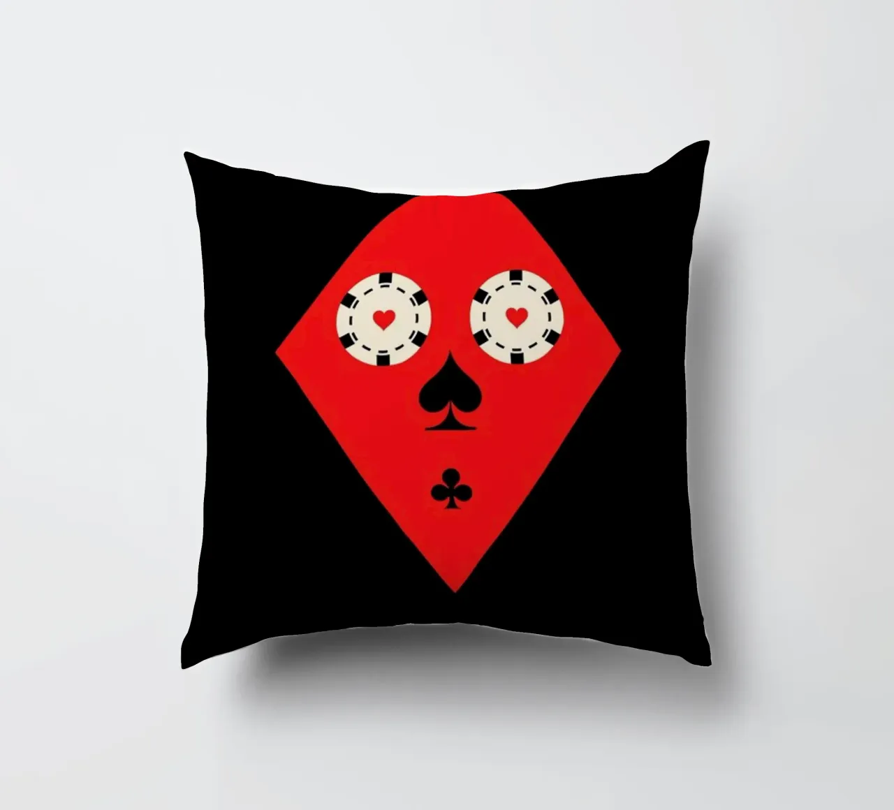 Poker Face cuscino da Viktor Hertz