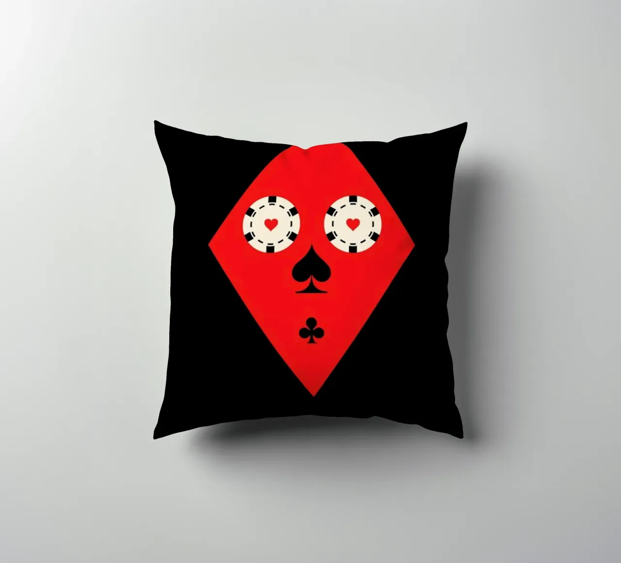 Poker Face cuscino da Viktor Hertz