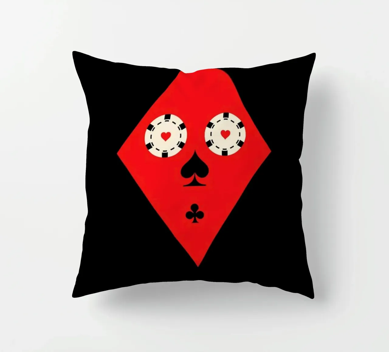 Poker Face cuscino da Viktor Hertz