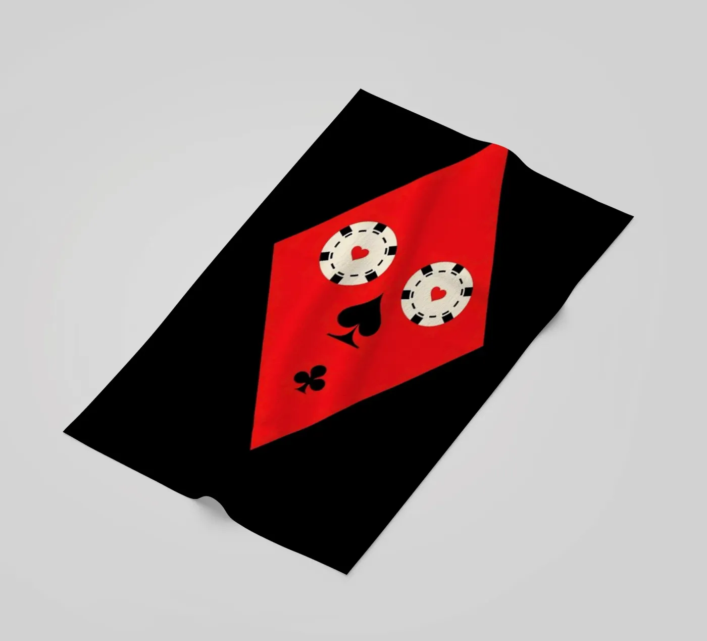 Poker Face telo mare da Viktor Hertz