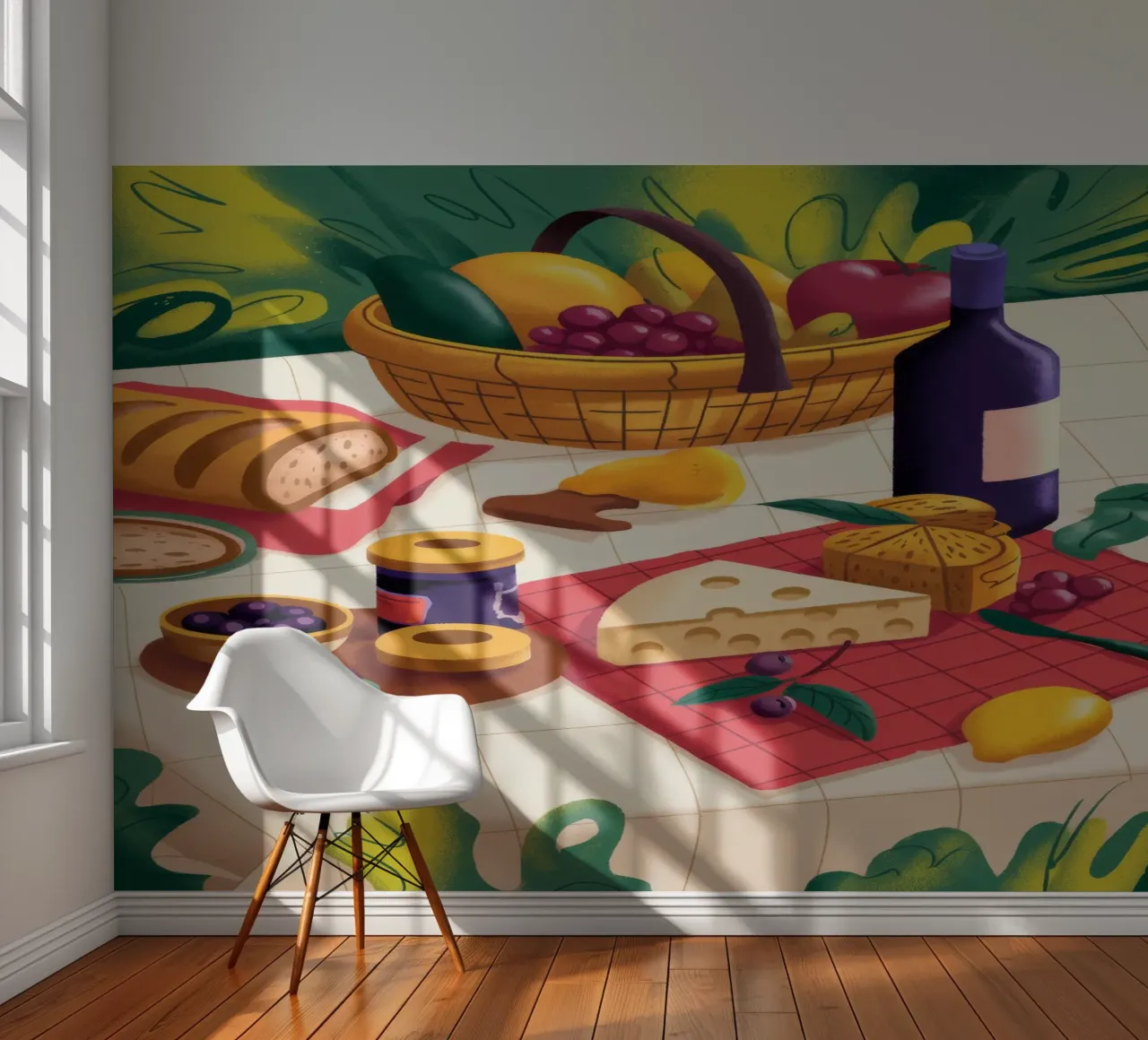 Picnic Delight Spread photo wallpaper by Kamera Obskura
