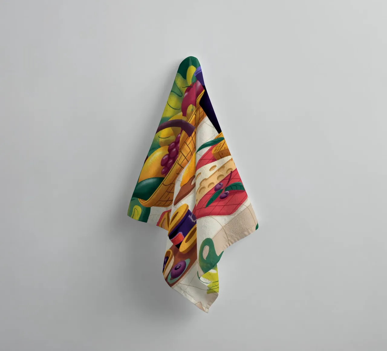 Picknick Delight Spread badhanddoek van Kamera Obskura