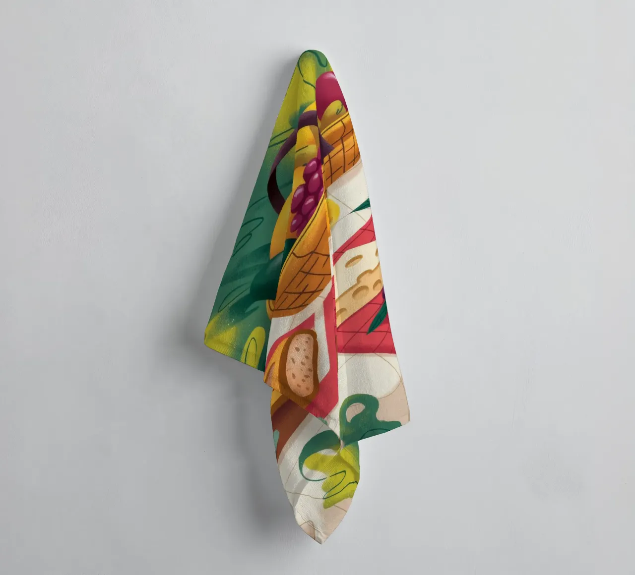 Picknick Delight Spread badhanddoek van Kamera Obskura