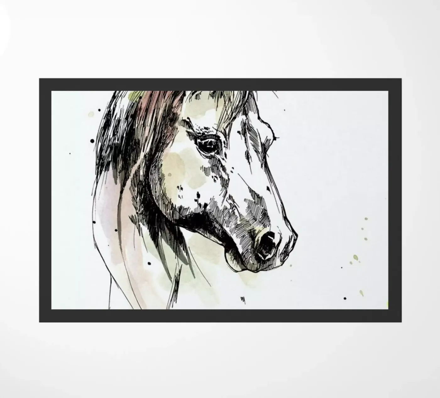 Pete doormat by WALLstories